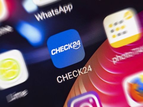 Ausschnitt einer Smartphone-Oberfläche mit verschiedenen Apps