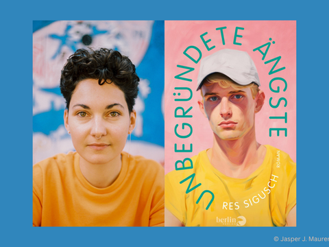 Buchcover und Autor*innenfoto