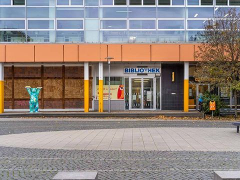 Eingangsbereich Bodo-Uhse-Bibliothek