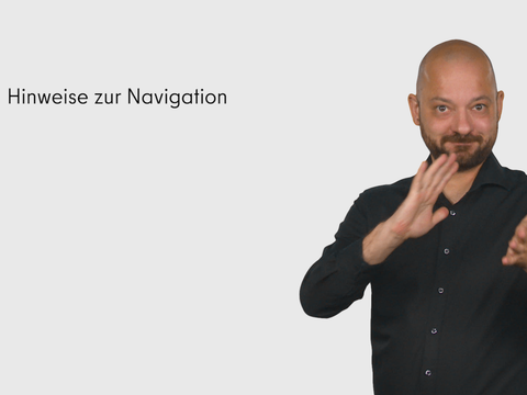 Video Cover zu Hinweise zur Navigation