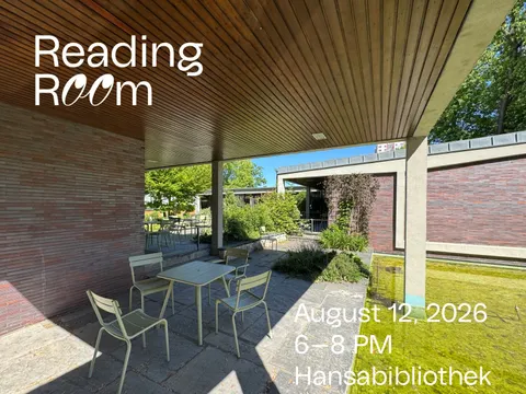 Plakat Reading Room
