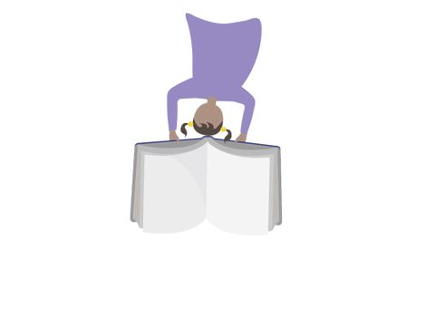 Kind mit Buch
