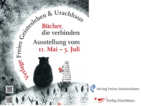 Grafik zur Verlagsausstellung Freies Geistesleben & Urachhaus