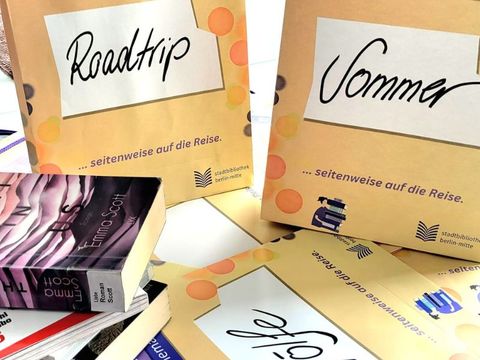 Literatüte - Sommeraktion in der Stadtbibliothek Berlin-Mitte