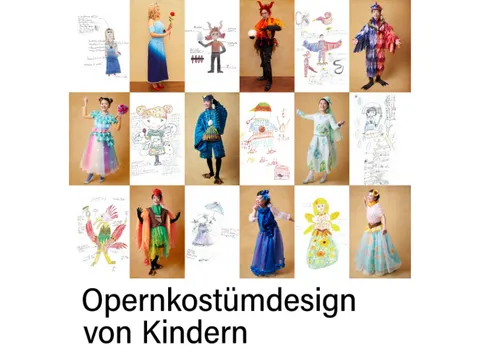 Opernkostümdesgin von Kindern