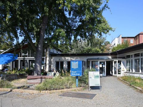 Außenansicht der Bibliothek Tiergarten-Süd
