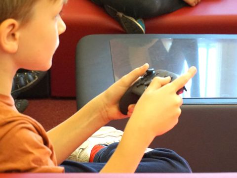 Gaming in der Bibliothek