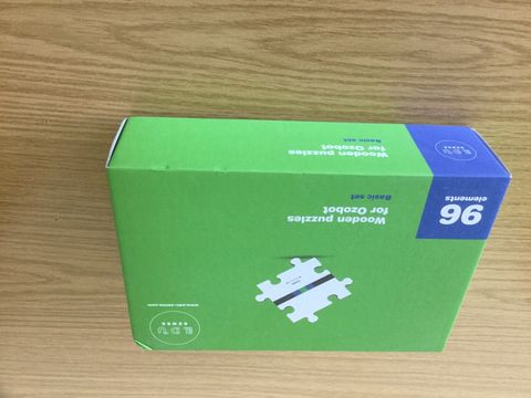 Ozobot Holzpuzzle Verpackung Vorderseite