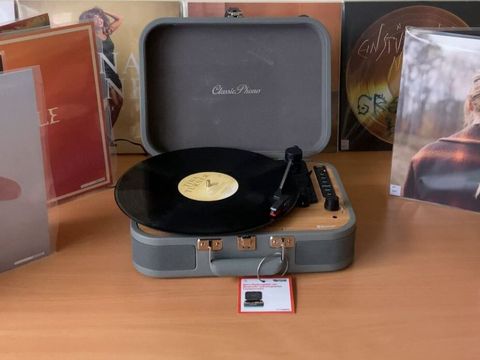 Schallplatten in der Humboldt-Bibliothek