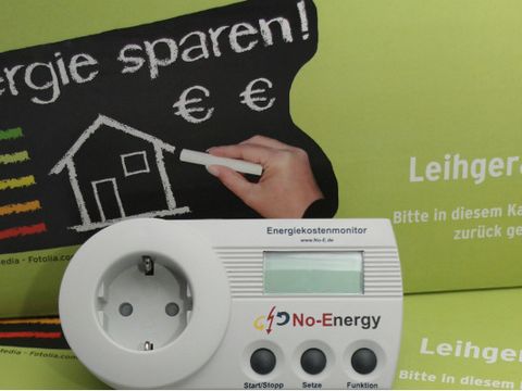 Energiesparpaket samt Messgerät