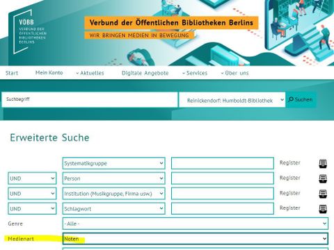 (Bild: VOEBB (Verbund Öffentlicher Bibliotheken Berlins))