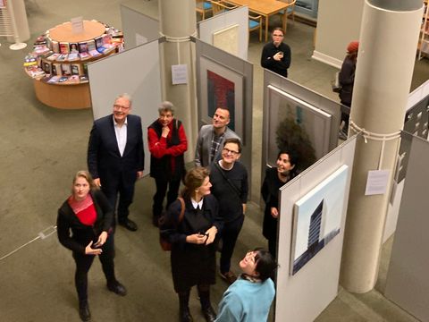 Humboldt-Bibliothek Innenansicht