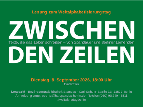 Zwischen den Zeilen