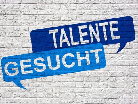 Talente gesucht - bewerben
