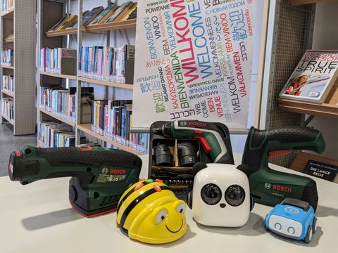 Angebote der Bibliothek der Dinge