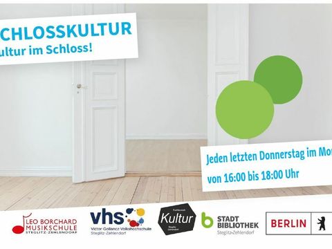 Flyer SchlossKultur - Kultur im Schloss