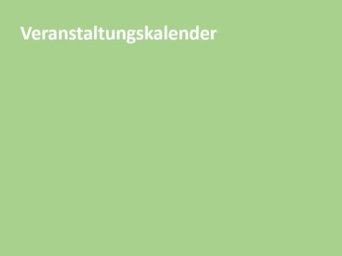 Teaserbild zu unserem Veranstaltungskalender