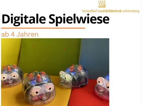 Blue-Bots in der Bibliothek