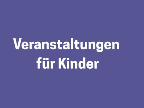 kleines Banner für Veranstaltungen Kinder