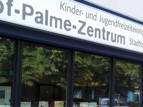 Außenansicht des Olof-Palme-Zentrum