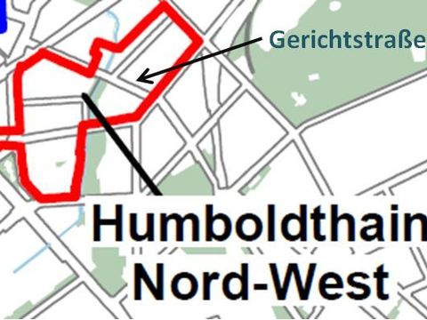 Kartenausschnitt Millieuschutzgebiet