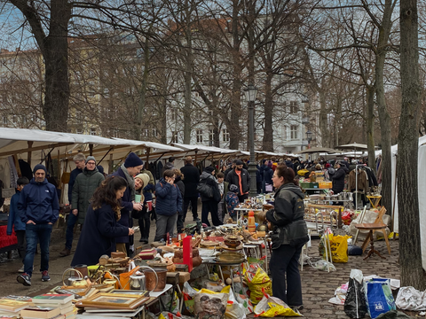 Flohmarkt am Arkonaplatz
