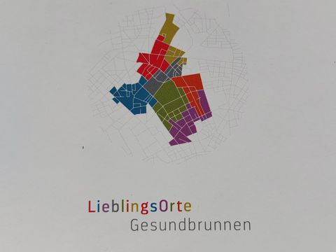 Deckblatt der Broschüre LieblingsOrte Gesundbrunnen