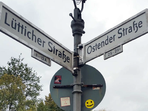 Straßenschilder