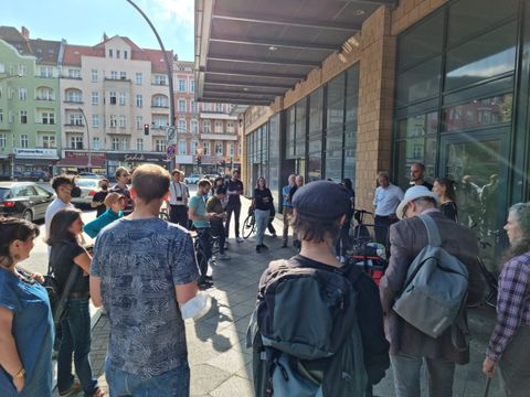 Kiezspaziergang Parkviertel mit Stadtrat Gothe
