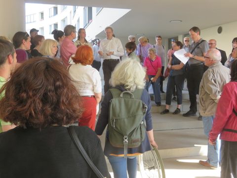 Kiezspaziergang mit Herrn Gothe