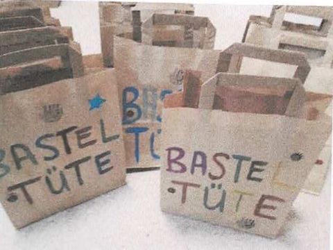basteltueten vorweihnachtiche bastelaktion