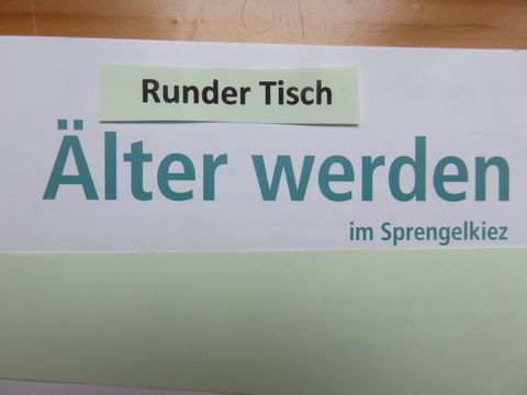 Bild Runder Tisch Älter werden im Sprengelkiez