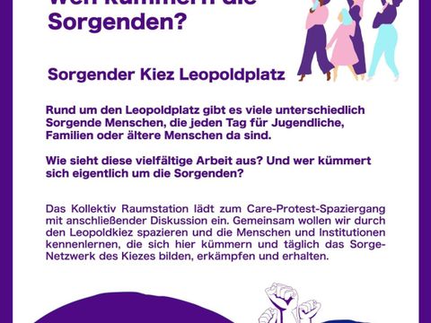 Flyer Care Spaziergang