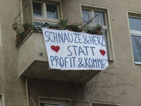 Schnauze und Herz