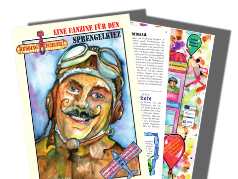 Zeitschrift Sprengelfanzine