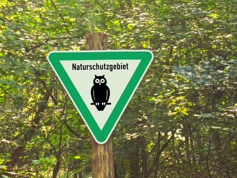 Schild Naturschutzgebiet