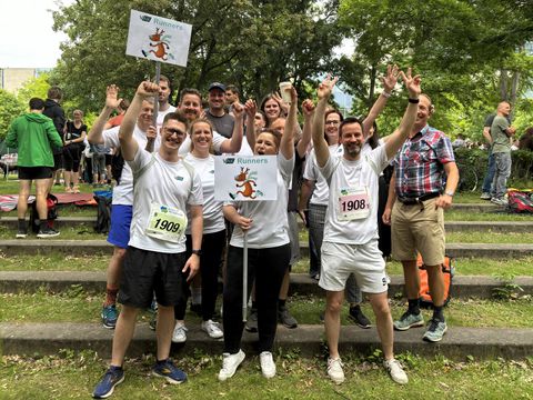 Das VAk-Team jubelt