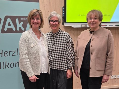 Frauke Mönkeberg, Regina Paesler-Schorling und Martina Ruppin