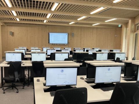 Prüfungsraum der Verwaltungsakademie Berlin