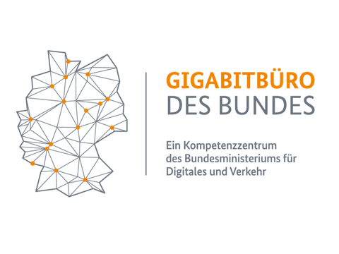 Gigabitbüro des Bundes. Ein Kompetenzzentrum des Bundesministeriums für Digitales und Verkehr.