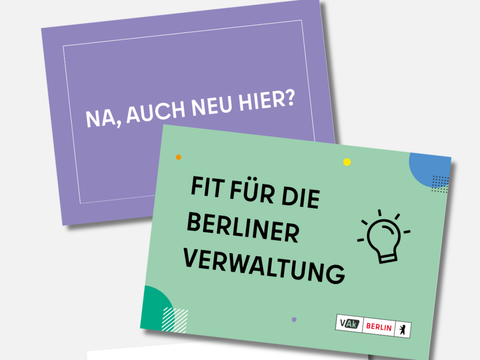 Postkarten für Neu in der Verwaltung
