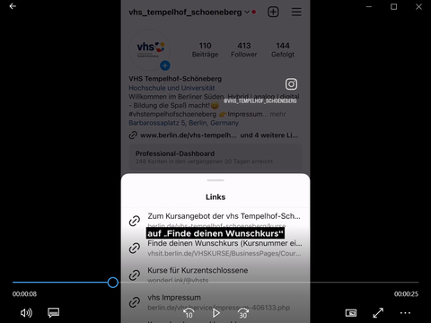 Videoteaser Videoanleitung Onlinebuchung