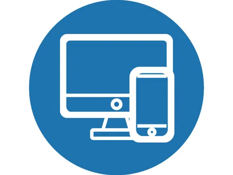 Piktogramm Digitale Bildung