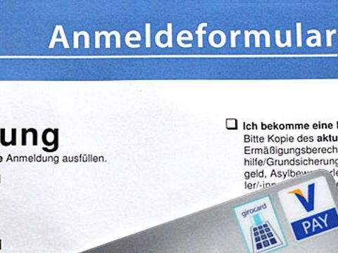 Buchen und Bezahlen