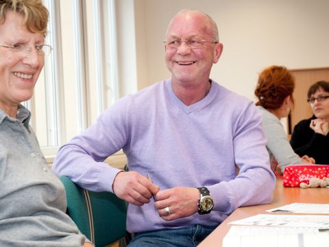 Im Englisch-Kurs an der Volkshochschule Pankow