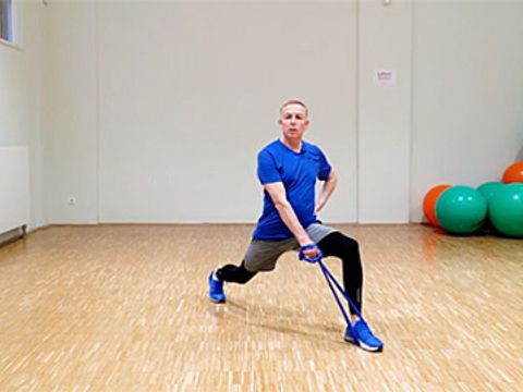 Schulter-Nacken-Rücken - Übungen mit dem Theraband