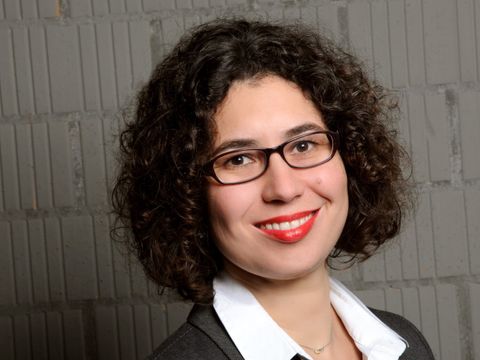 Portraitfoto der Kursleiterin Annika Harloff