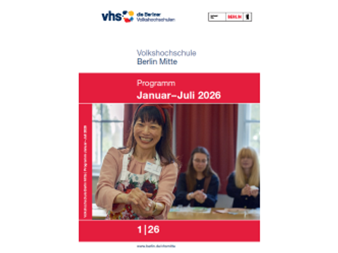 Programmheft vhs Berlin Mitte
