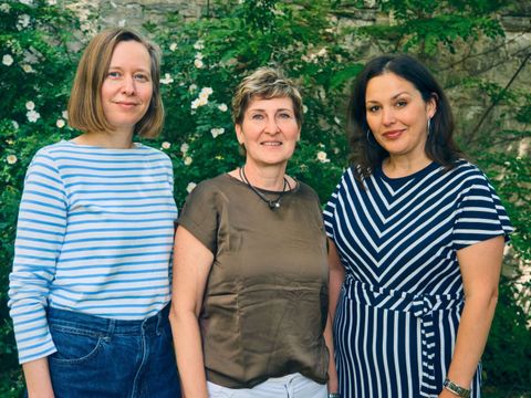 drei Frauen, Team Volkshochschule Berlin Mitte - Finanzteam