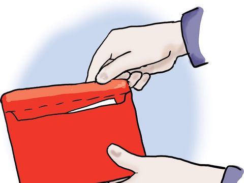 Briefwahlkuvert